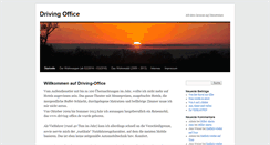 Desktop Screenshot of driving-office.de